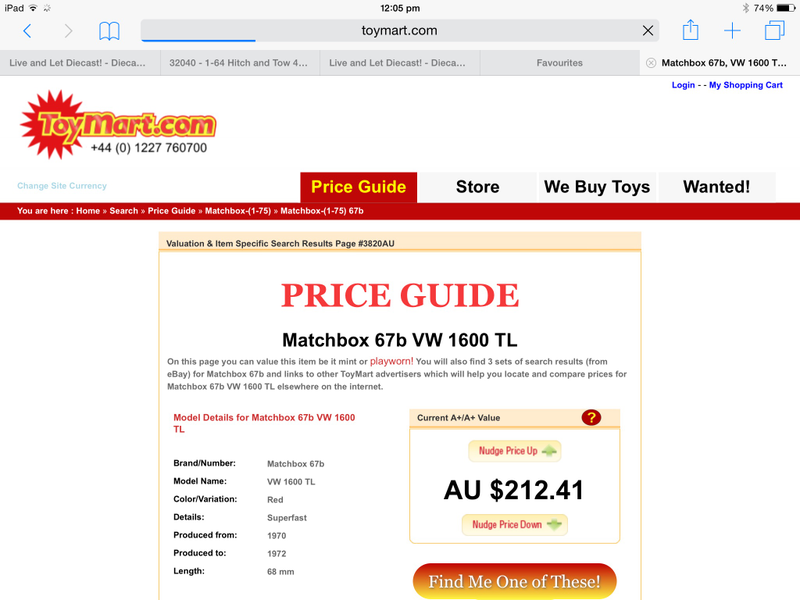Illustration for article titled What's going on with this? Price guide drop.